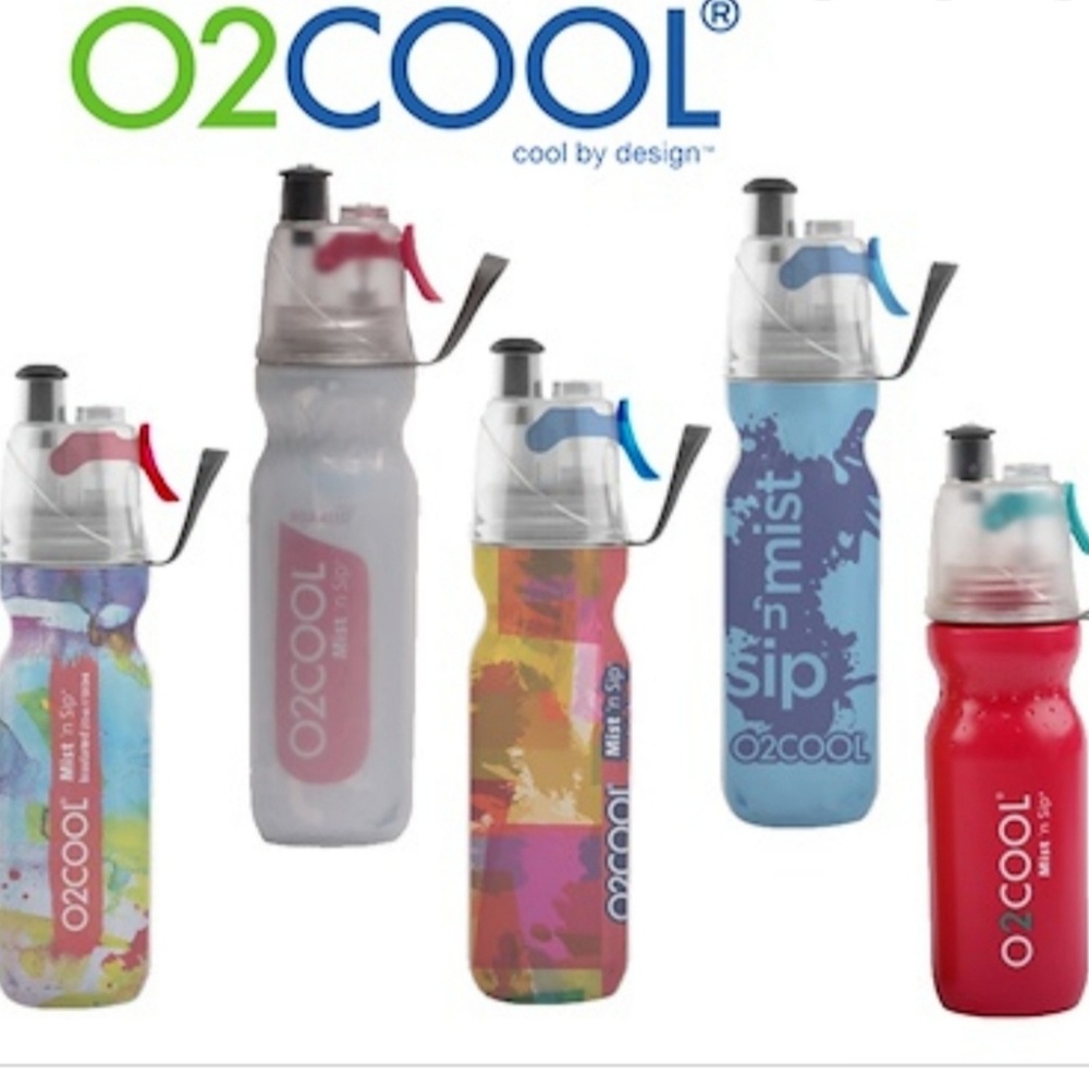 O2 Cool Mist N Sip Water Bottles $12 ea.